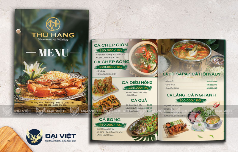 in menu giá rẻ