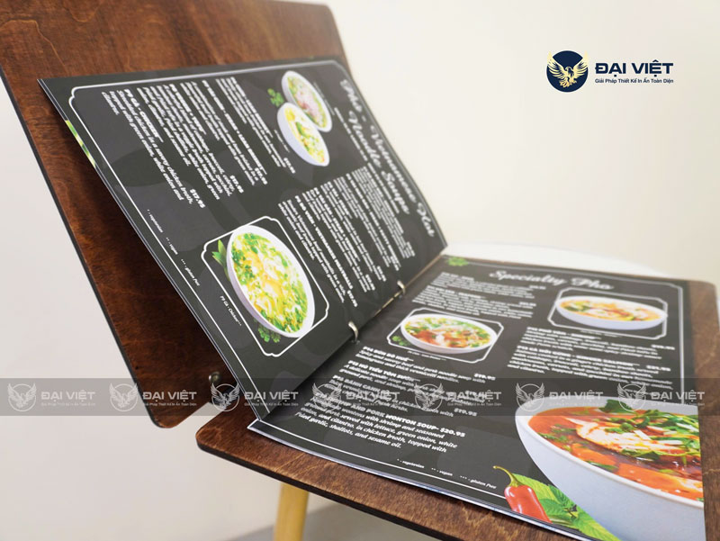 menu gỗ