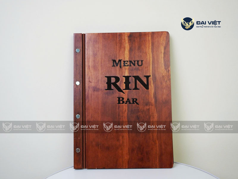 menu gỗ
