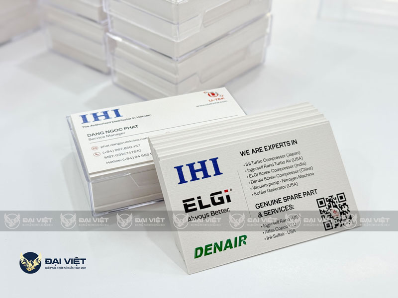 in card visit gần đây