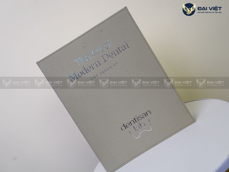 kích thước bìa menu da a4