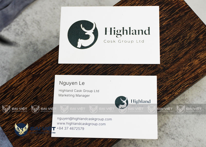 báo giá in card visit