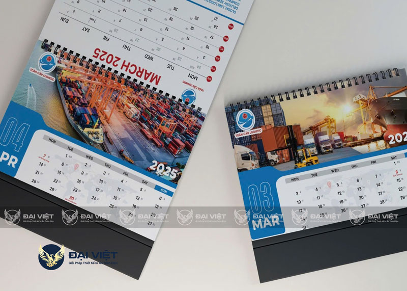 báo giá in lịch để bàn giá rẻ