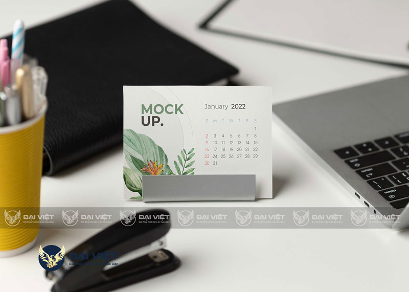 lịch để bàn cute