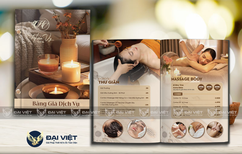 Menu Spa Dưỡng Sinh
