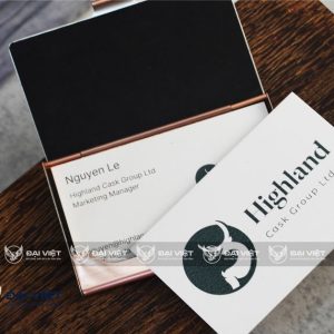 In Name Card Giấy Mỹ Thuật – Thiết Kế & In Trọn Gói