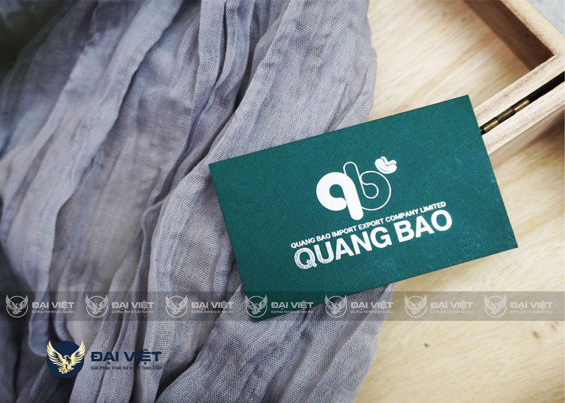 in card visit ép kim