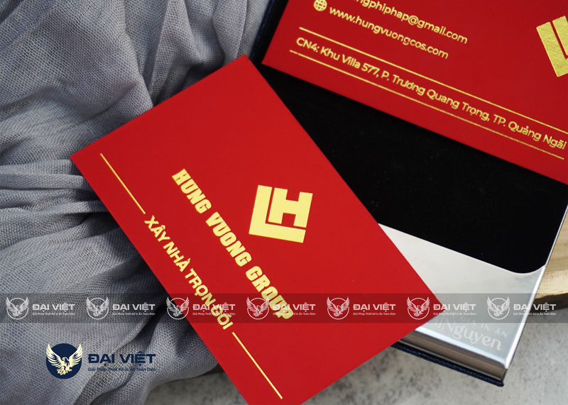 in card visit ép kim