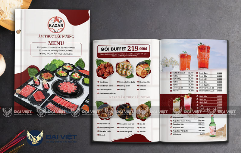 menu mẫu đẹp