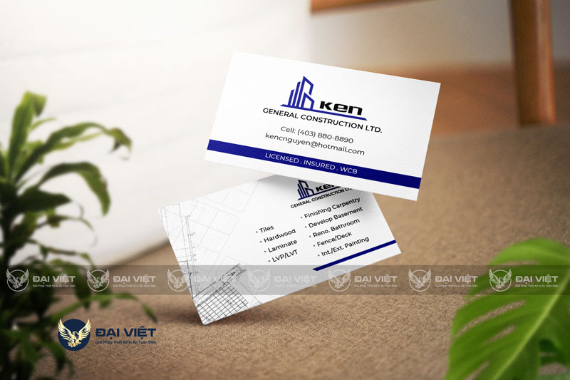 in card visit lay lien