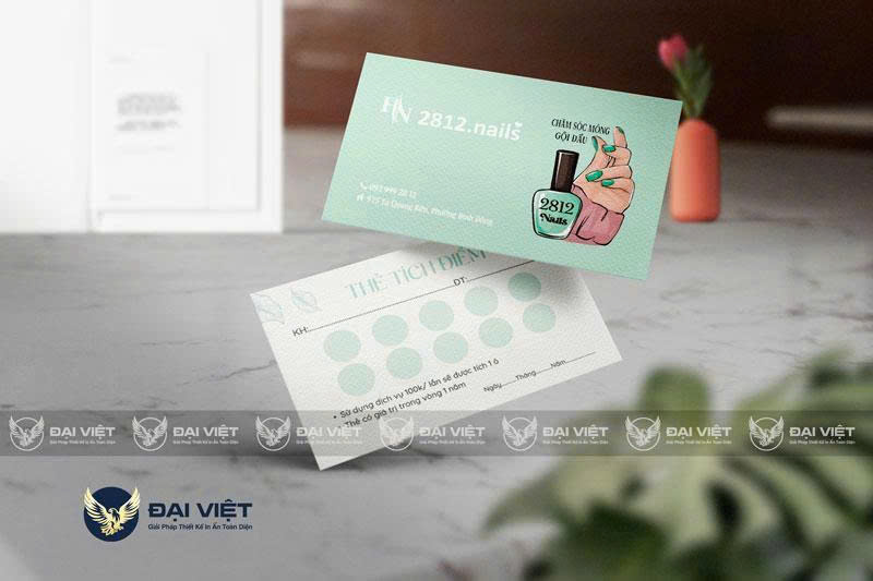 in card visit số lượng ít